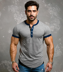 SA Casual Henley