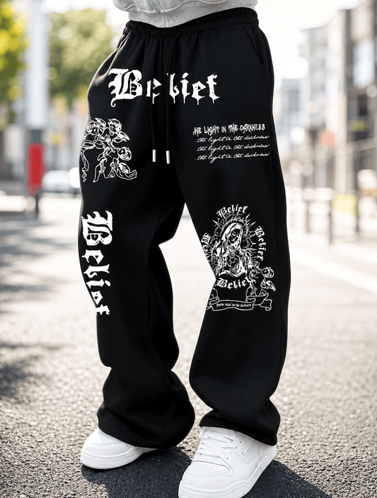 Dark Belief Graphic Joggers