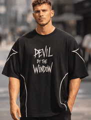 Devil by the window Oversized T-shirt