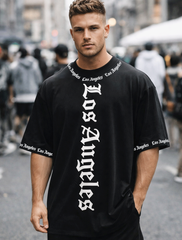Los Angeles Neck Oversized Tee