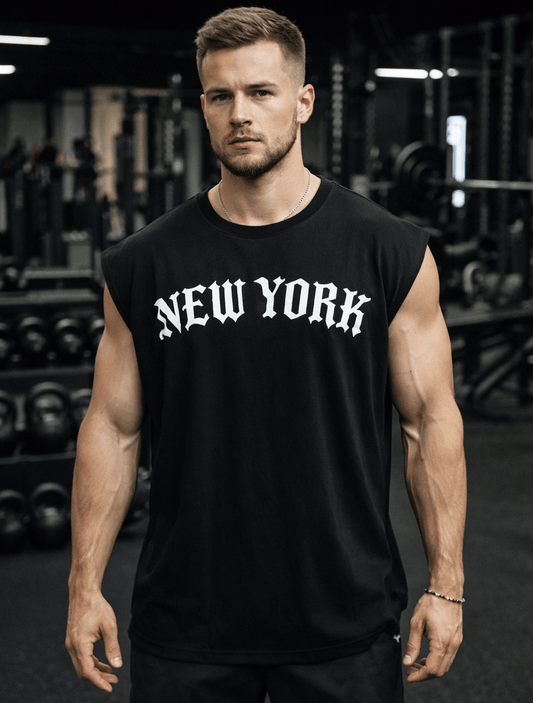 New Your Sleeveless Tee