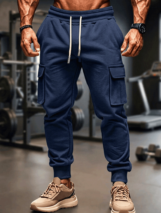 Causal Flap Pocket Joggers