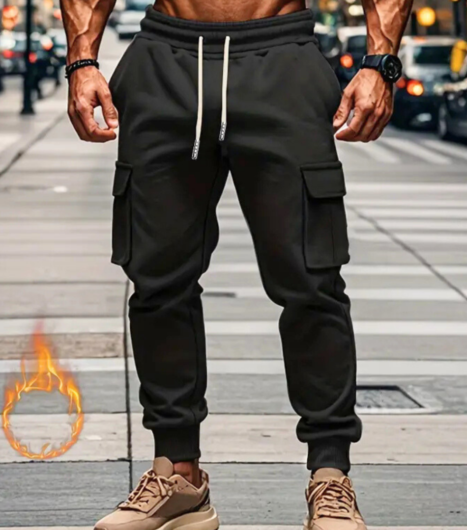 Causal Flap Pocket Joggers