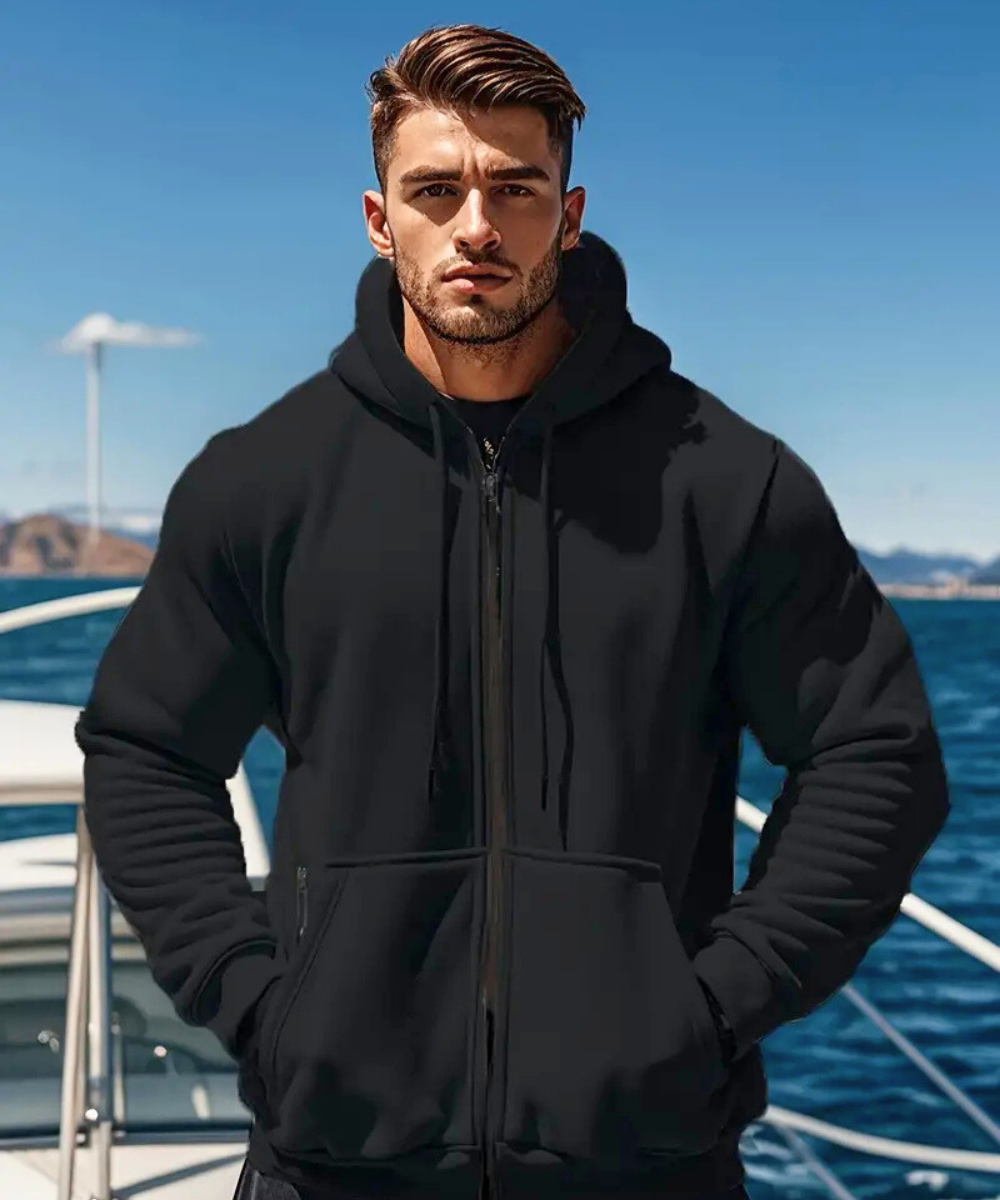 Armour Zipper Hoodie