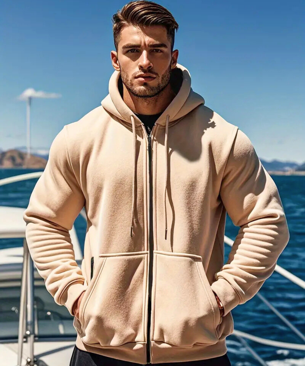 Armour Zipper Hoodie