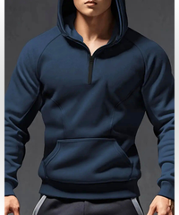 Classic Half Zipper Hoodie