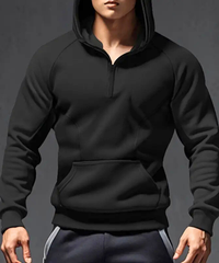 Classic Half Zipper Hoodie