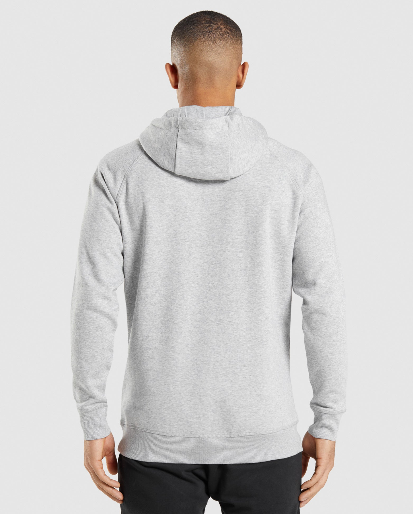 Cross hoodie grey