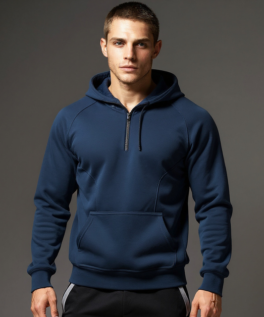 Classic Half Zipper Hoodie