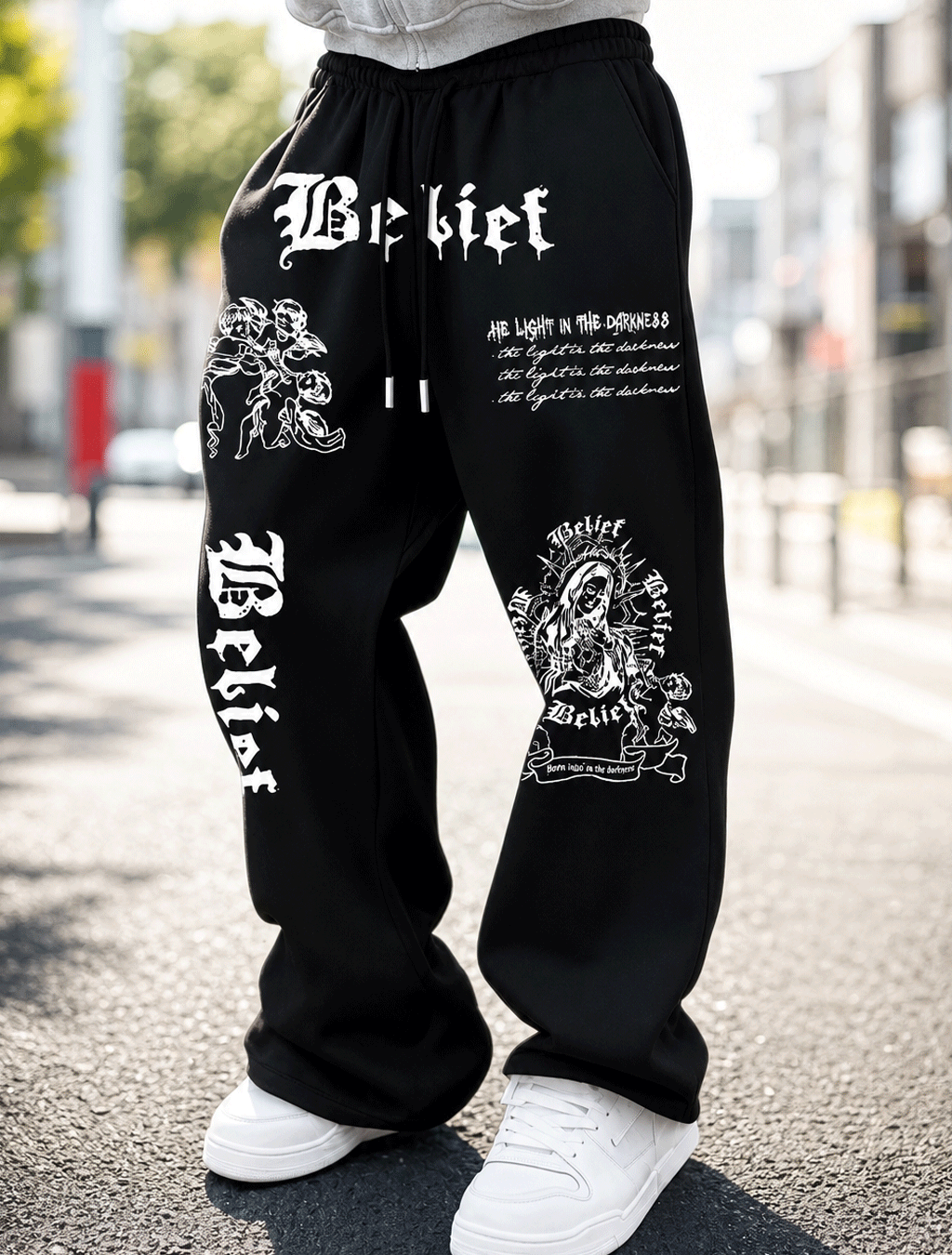 Dark Belief Graphic Joggers