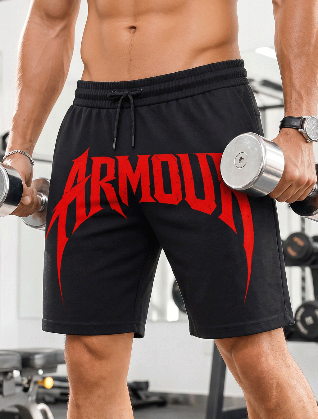 Armour Print Shorts