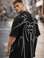 Devil by the window Oversized T-shirt