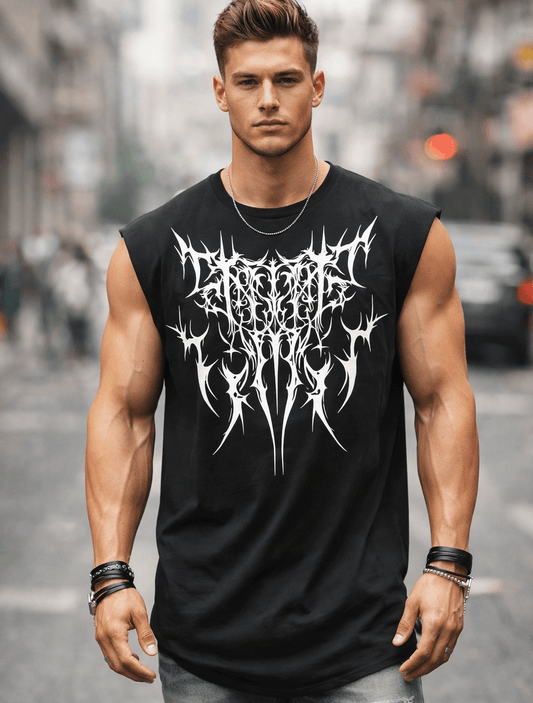 Venom Script Sleeveless Tee