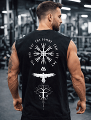 Viking Compass Sleeveless Tee