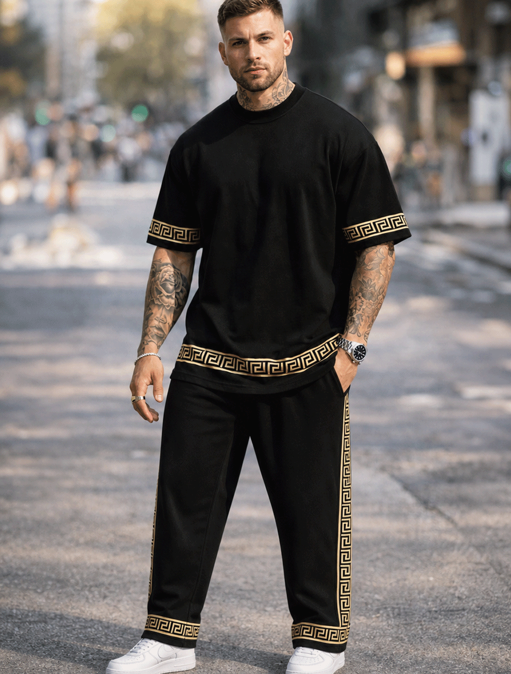 Imperial Edge Oversized Lower Co-Ord Set