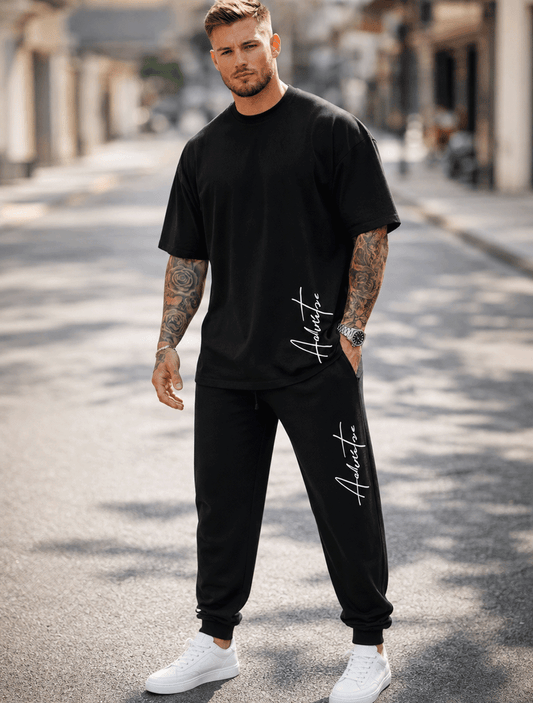 Essential Black Lower Co-Ord Set