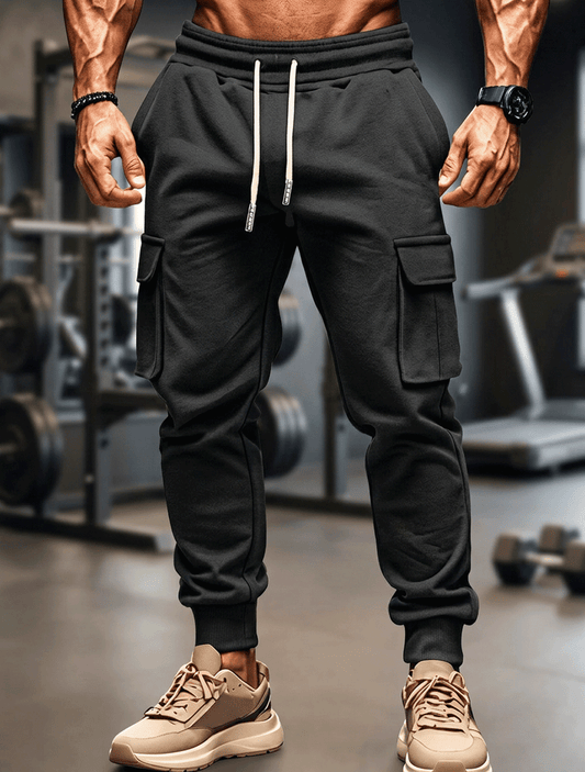 Causal Flap Pocket Joggers